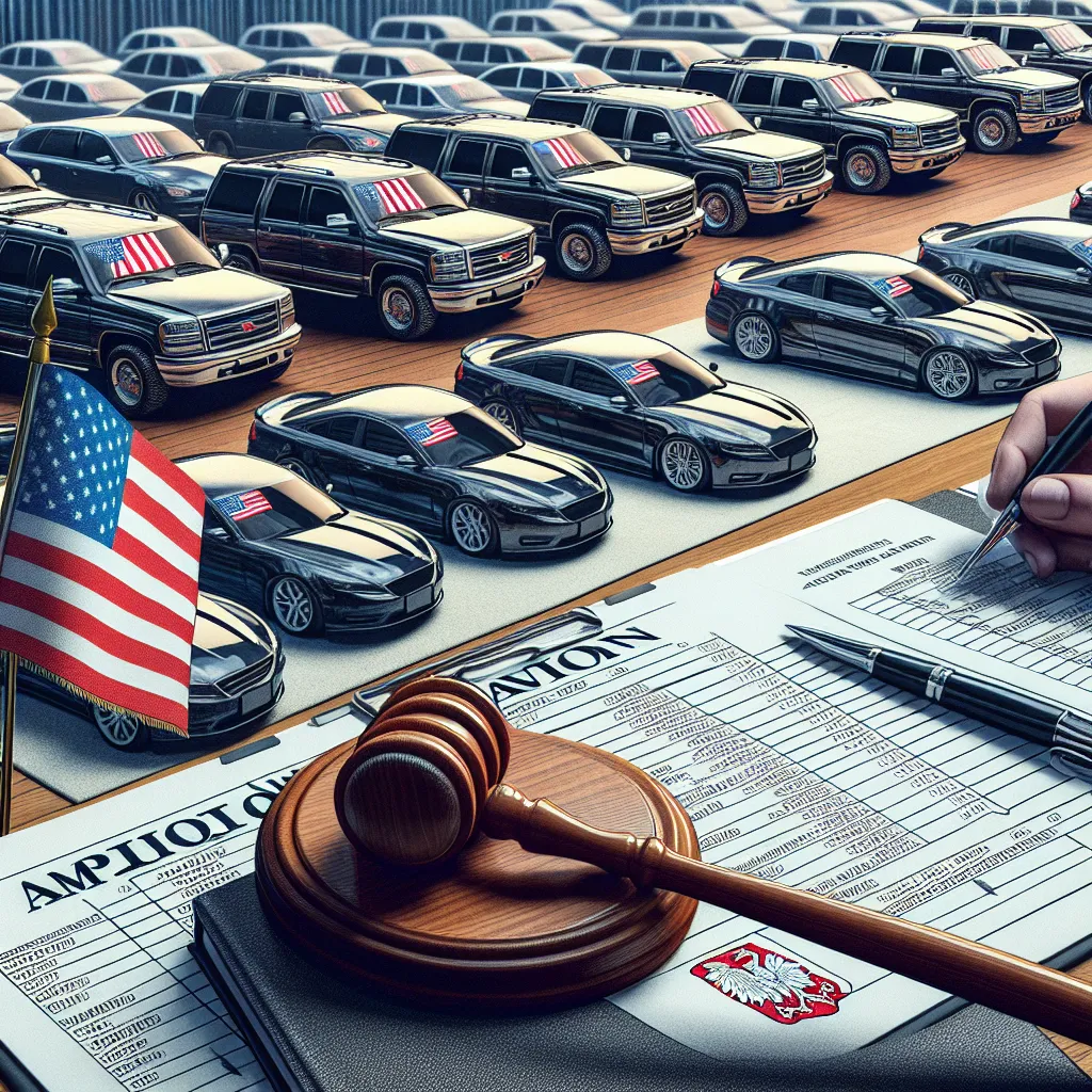 Import aut z USA: Wskazówki dotyczące zakupów na aukcjach